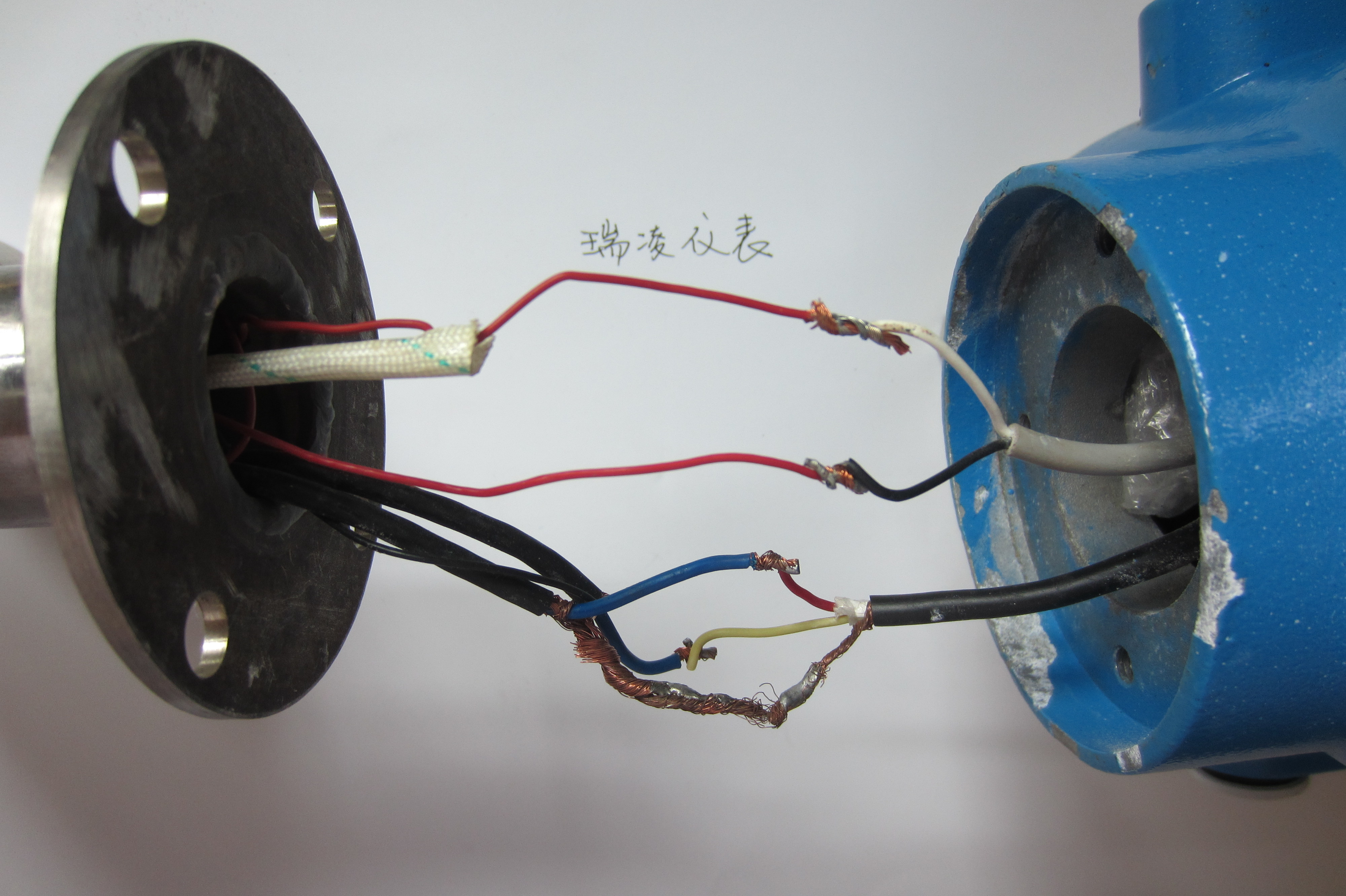 電磁流量計接線實物圖【視頻】